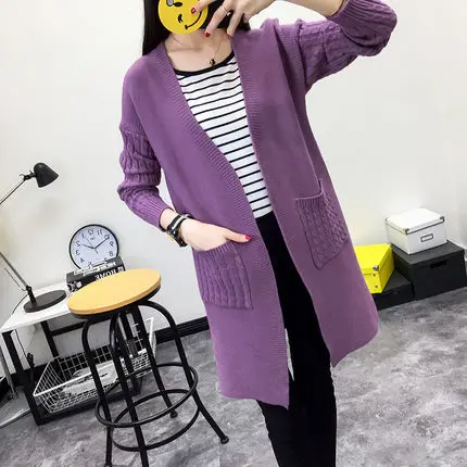 New 2019 Women Wool Sweater Cardigan Female Cashmere Knitted Plus Size Coat Fashion Long Sleeve Loose Sweater With Pockets
New 2019 Women Wool Sweater Cardigan Female Cashmere Knitted Plus Size Coat Fashion Long Sleeve Loose Sweater With Pockets