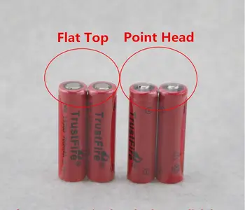

12pcs/lot TrustFire IMR 14500 700mAh 3.7V Rechargeable Lithium Battery Power Output 5A Batteries For E-cigarette Flashlights