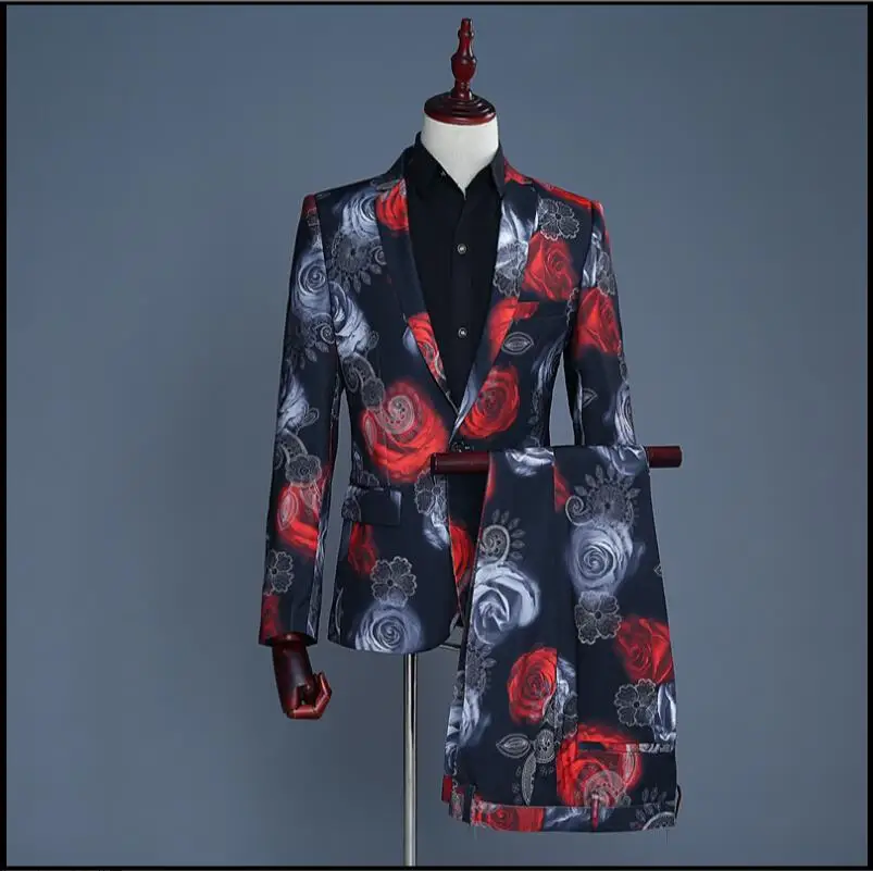 2019 High Quality Brand Men Suits Printing Wedding Groom Male Tuxedos Suits Blazers Slim Fit Business Prom Party Suits Jacket
2019 High Quality Brand Men Suits Printing Wedding Groom Male Tuxedos Suits Blazers Slim Fit Business Prom Party Suits Jacket