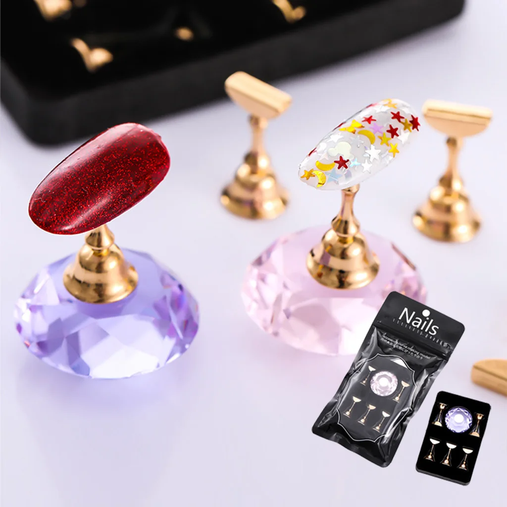 1 set Magnetic Nail Holder Practice Training Display Stand Acrylic Crystal Holders Alloy False Nail Tip DIY Manicure Tools
1 set Magnetic Nail Holder Practice Training Display Stand Acrylic Crystal Holders Alloy False Nail Tip DIY Manicure Tools