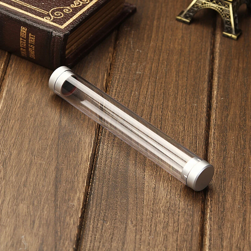 22x149mm Plastic Transparent Tube Case Transparent Cylinder Case Pen Storage Box Organizer School Office Use
22x149mm Plastic Transparent Tube Case Transparent Cylinder Case Pen Storage Box Organizer School Office Use