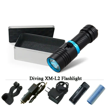 scuba diving flashlights underwater torch XM-L2 rechargeable waterproof led flashlight 18650 or 26650 diver work flash light
scuba diving flashlights underwater torch XM-L2 rechargeable waterproof led flashlight 18650 or 26650 diver work flash light