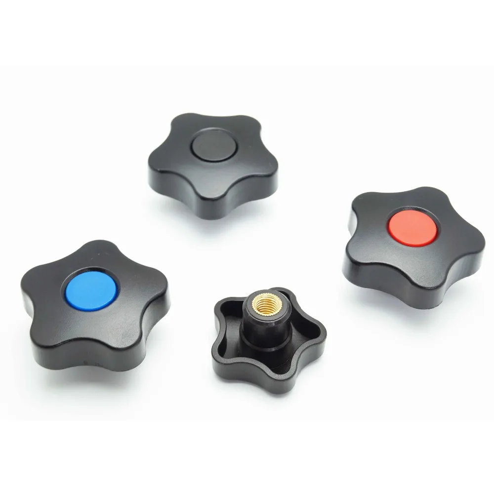 M5x32 Female OR M6x32 Female plastic lobe knob, thread Knob Screw ,Start Knob with Threaded Insert,Fluted Torque Knob handle
M5x32 Female OR M6x32 Female plastic lobe knob, thread Knob Screw ,Start Knob with Threaded Insert,Fluted Torque Knob handle