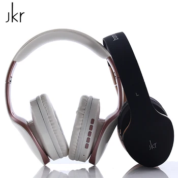 New JKR 102B Bluetooth Headphone Wireless Headset Stereo Music With Microphone Support TF Card FM Radio AUX Bluetooth Earphones
New JKR 102B Bluetooth Headphone Wireless Headset Stereo Music With Microphone Support TF Card FM Radio AUX Bluetooth Earphones