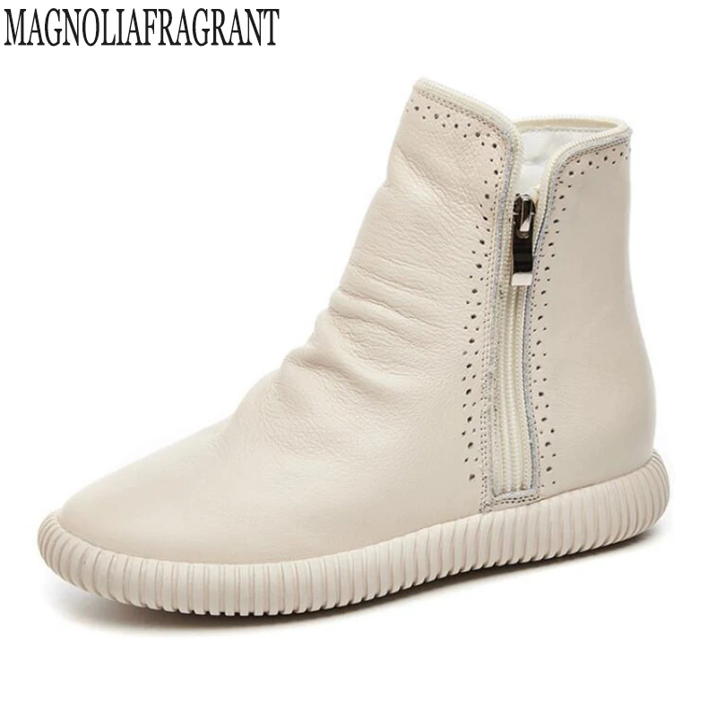 winter Female Fashion Slip Genuine Leather Platform Ankle Boots 2019 new Women's Casual Comfortable Style Women's boots c313a
winter Female Fashion Slip Genuine Leather Platform Ankle Boots 2019 new Women's Casual Comfortable Style Women's boots c313a