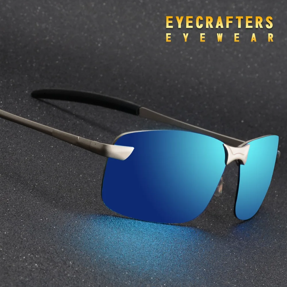 Eyecrafters Mens UV400 Polarized Sunglasses Sports Driving Mirrored Sunglasses Rimless Metal Glasses Eyewear
Eyecrafters Mens UV400 Polarized Sunglasses Sports Driving Mirrored Sunglasses Rimless Metal Glasses Eyewear