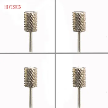 HIVISOIN Carbide Nail Drill Bit - Big Barrel Bit - M (Silver) 
HIVISOIN Carbide Nail Drill Bit - Big Barrel Bit - M (Silver)