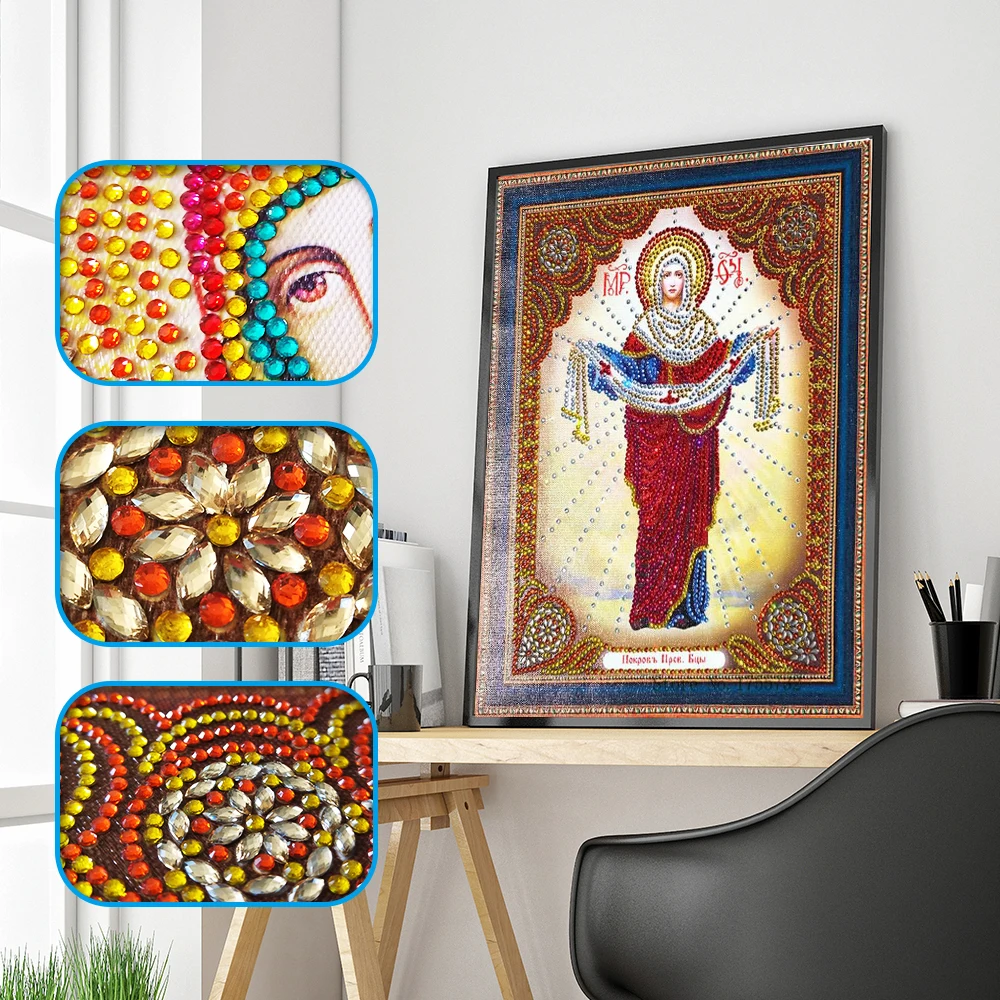 DIY Diamond Painting Cross Stitch People 3D Mosaic Picture Special Shaped Religious Diamond Embroidery Bead Home Decor lp111
DIY Diamond Painting Cross Stitch People 3D Mosaic Picture Special Shaped Religious Diamond Embroidery Bead Home Decor lp111
