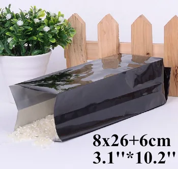 50pcs/lot 8cm*26cm+6cm 270 thickness Black Side Gusset Bag, Christmas Snack Bags,Tea and Coffee Storage Bags
50pcs/lot 8cm*26cm+6cm 270 thickness Black Side Gusset Bag, Christmas Snack Bags,Tea and Coffee Storage Bags