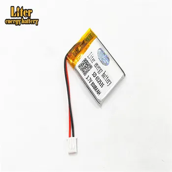 

XHR-2P 2.54 800mAh 652535 3.7V lithium polymer battery 602635 Bluetooth wireless speaker