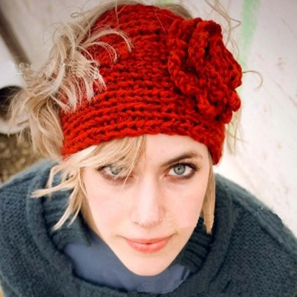 Autumn Winter Woolen Headband For Women Knitted Crochet Earmuff Flower Hair Bands Headwrap For Adult Hair Accessories
Autumn Winter Woolen Headband For Women Knitted Crochet Earmuff Flower Hair Bands Headwrap For Adult Hair Accessories