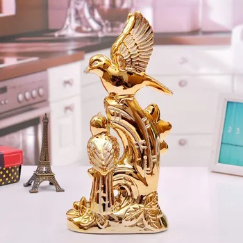 ceramic gold luck bird figurines home decor handicraft ornament crafts room decoration porcelain animal figurine
ceramic gold luck bird figurines home decor handicraft ornament crafts room decoration porcelain animal figurine