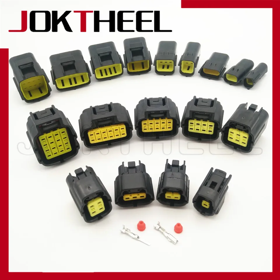 5 kit Denso Series 1/2/3/4/6/8/10/12/16 Pin way male female waterproof sealed auto eletrical wire oxygen sensor connector plug
5 kit Denso Series 1/2/3/4/6/8/10/12/16 Pin way male female waterproof sealed auto eletrical wire oxygen sensor connector plug