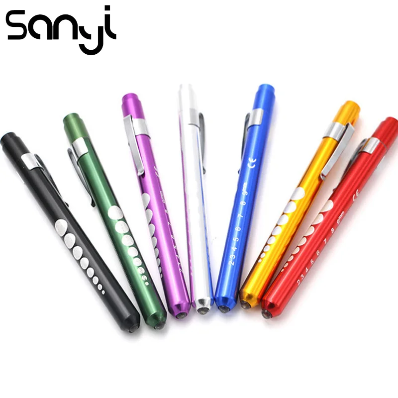 SANYI Medical Pen light LED Flashlight Torch Doctor EMT Emergency Useful Multi Function Penlight Working Light Mini Lantern
SANYI Medical Pen light LED Flashlight Torch Doctor EMT Emergency Useful Multi Function Penlight Working Light Mini Lantern