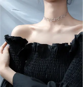 Choker Silver Pendants Necklaces 925 Sterling Silver Pendants Necklaces with Cubic Zirconia
Choker Silver Pendants Necklaces 925 Sterling Silver Pendants Necklaces with Cubic Zirconia