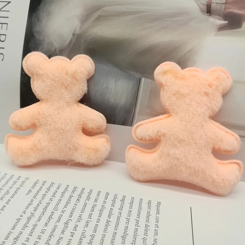 10pcs 2 Side Flat Plush Bear Fabric Patch Baby Cothing Dress Sewing Accessories Chirdren Hair Pins Craft DIY Supplies
10pcs 2 Side Flat Plush Bear Fabric Patch Baby Cothing Dress Sewing Accessories Chirdren Hair Pins Craft DIY Supplies