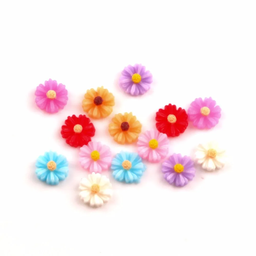 100Pcs Mixed 8mm Resin Flower Decoration Crafts Flatback Cabochon Beads Embellishments For Scrapbooking DIY Accessories
100Pcs Mixed 8mm Resin Flower Decoration Crafts Flatback Cabochon Beads Embellishments For Scrapbooking DIY Accessories