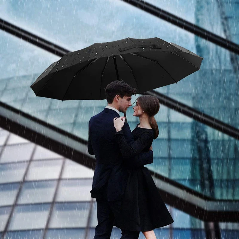 12 Ribs Windproof Travel Umbrella With Teflon Canopy, Lengthened Handle With Auto Open Close Button, Compact Protection From R
12 Ribs Windproof Travel Umbrella With Teflon Canopy, Lengthened Handle With Auto Open Close Button, Compact Protection From R