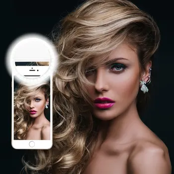 LED ringlight Portable Flash Led Camera Clip-on phone Selfie ring light video light Night Enhancing light for Selfie Lamp
LED ringlight Portable Flash Led Camera Clip-on phone Selfie ring light video light Night Enhancing light for Selfie Lamp