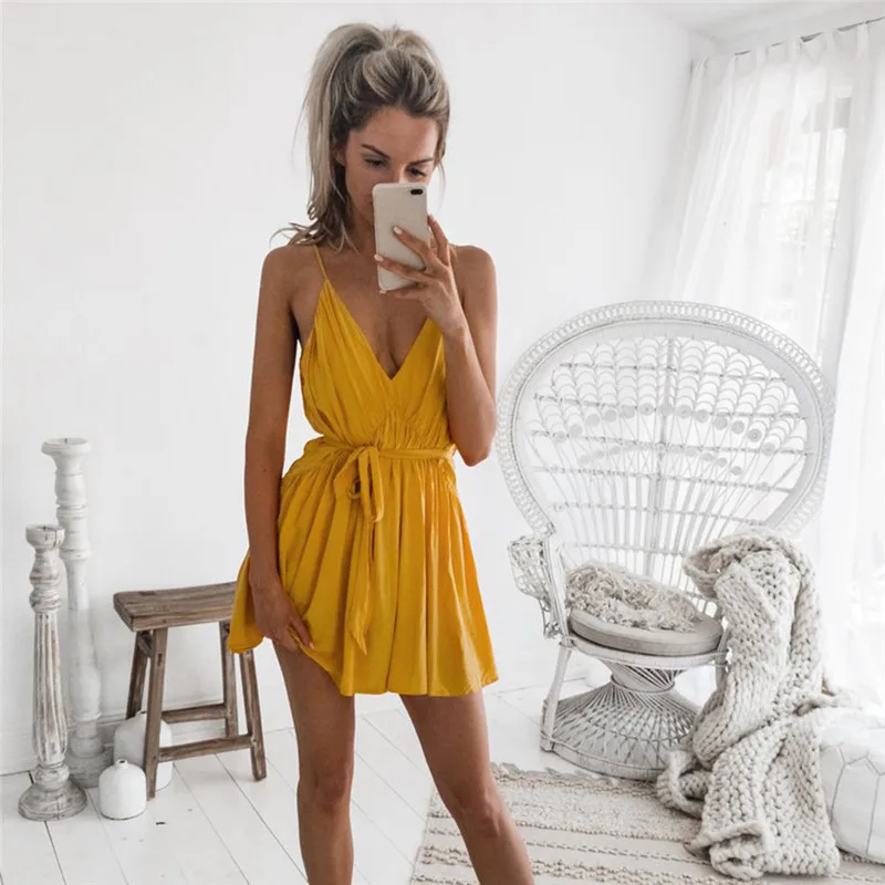 Women Elegant Elegant Comfortable Bohemian Beach Sundress For Women Summer Sexy Club Spaghetti Strap Backless Party Dress
Women Elegant Elegant Comfortable Bohemian Beach Sundress For Women Summer Sexy Club Spaghetti Strap Backless Party Dress