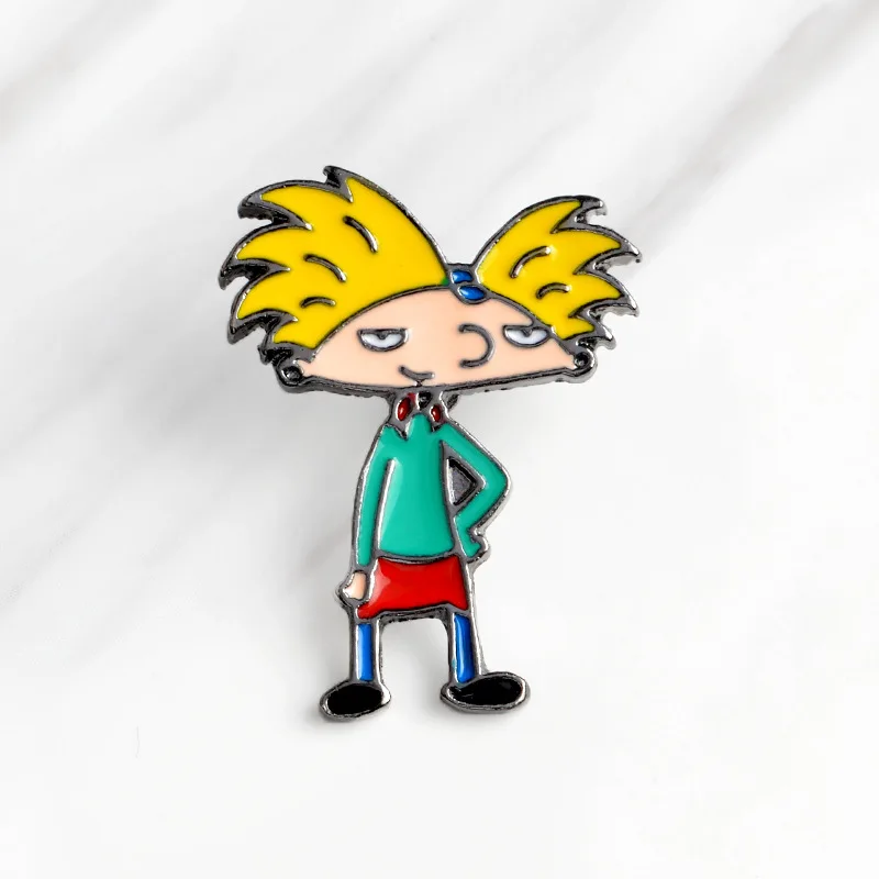 Yellow Hair Boy Brooches for Jeans Cartoon Brooch for Jacket Metal Badges on Backpack
Yellow Hair Boy Brooches for Jeans Cartoon Brooch for Jacket Metal Badges on Backpack