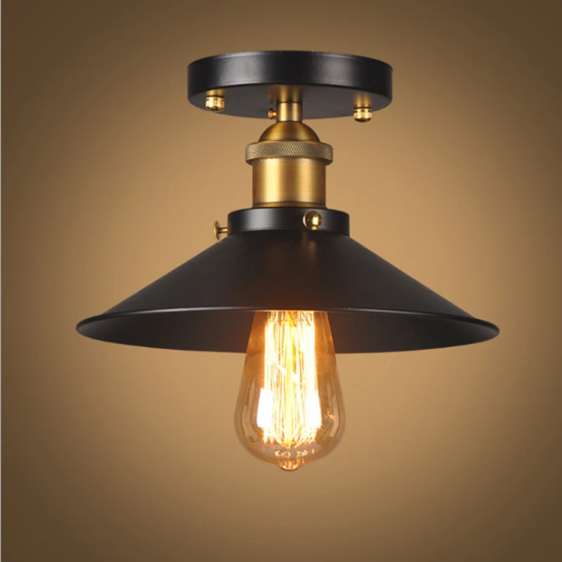 Vintage ceiling lamps black E27 ceiling light Industrial iron nordic lighting Cage Fixture for home living room lighting Fixture
Vintage ceiling lamps black E27 ceiling light Industrial iron nordic lighting Cage Fixture for home living room lighting Fixture