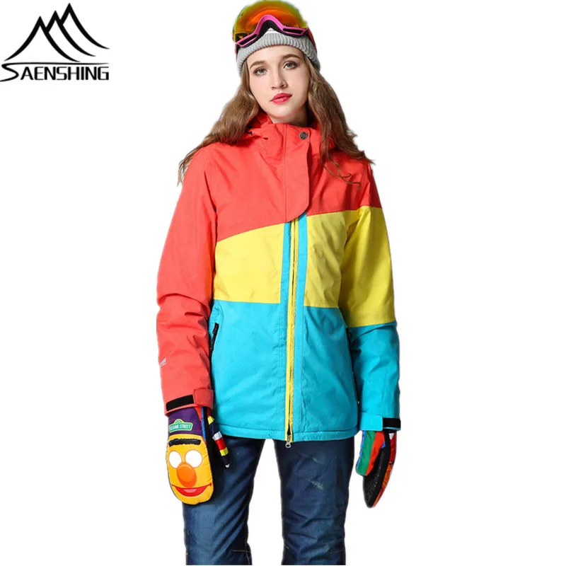 SAENSHING snowboard jacket women waterproof thermal ski jacket snow clothes breathable winter Skiing jacket Outdoor ski clothing
SAENSHING snowboard jacket women waterproof thermal ski jacket snow clothes breathable winter Skiing jacket Outdoor ski clothing
