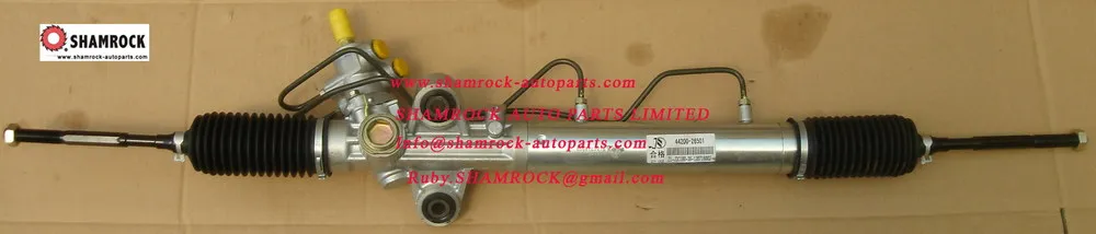 Haice 2005-2010 steering rack 44200-26501 44200-26140 two size short 115.3cm 44250-36050 /44250-26050 for long 133.6cm
Haice 2005-2010 steering rack 44200-26501 44200-26140 two size short 115.3cm 44250-36050 /44250-26050 for long 133.6cm