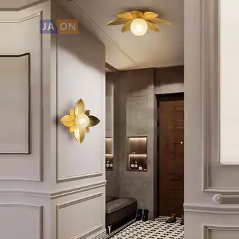 g9 led Postmodern Copper Golden Flower LED Lamp.LED Light.Ceiling Lights.LED Ceiling Light.Ceiling Lamp For Corridor
g9 led Postmodern Copper Golden Flower LED Lamp.LED Light.Ceiling Lights.LED Ceiling Light.Ceiling Lamp For Corridor