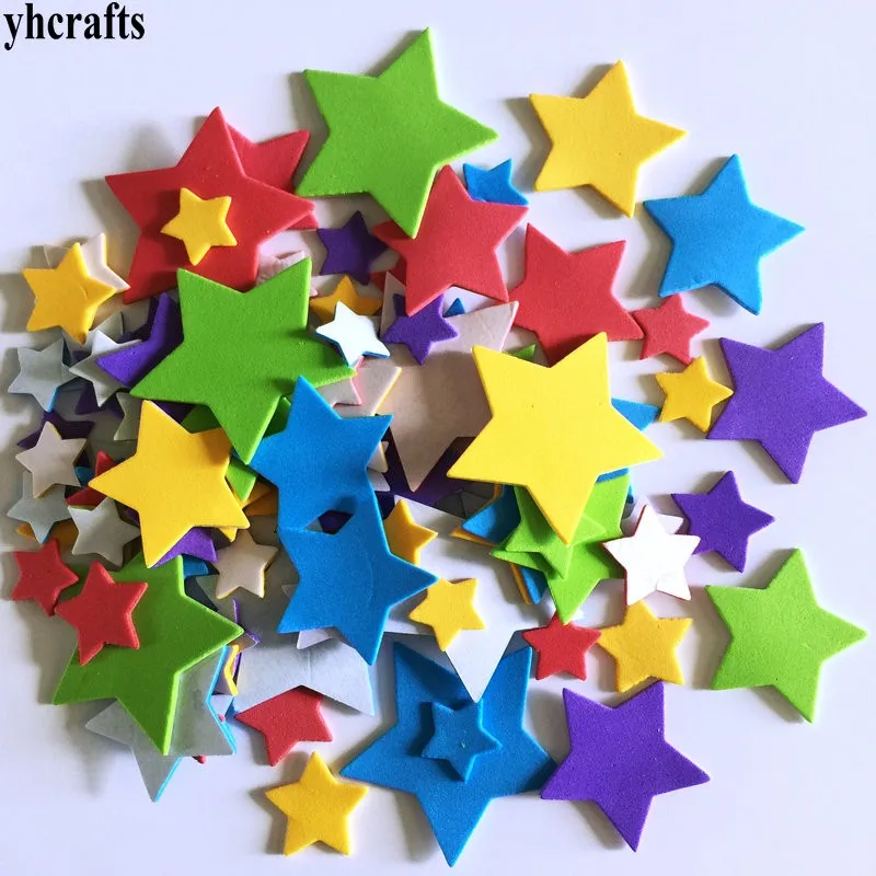 1bag/LOT.Colorful star foam sticker School award stickers Birthday gifts Enlightenment toys Early learning educational diy toy
1bag/LOT.Colorful star foam sticker School award stickers Birthday gifts Enlightenment toys Early learning educational diy toy