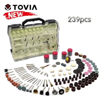 TOVIA Electric Mini Drill Bit Accessories Set Abrasive Tools Dremel Accessories Compatible with Dremel Rotary Tool for Grinding
TOVIA Electric Mini Drill Bit Accessories Set Abrasive Tools Dremel Accessories Compatible with Dremel Rotary Tool for Grinding