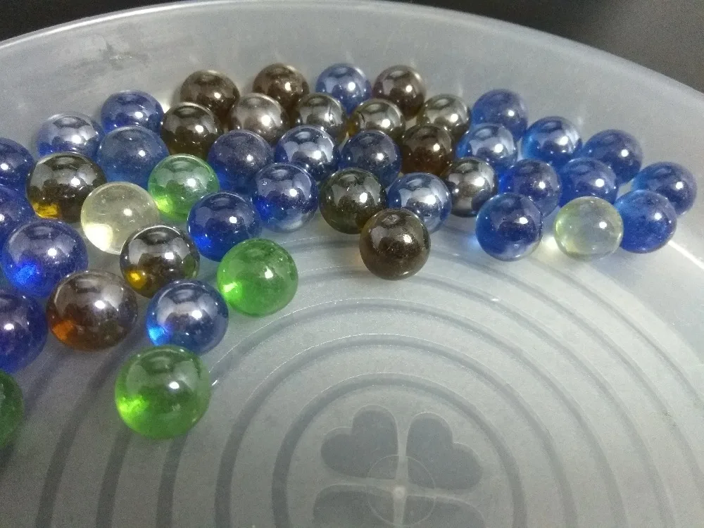 multi color 1.1 cm fish tank Pachinko glass ball gardening bonsai decoration stone checkers cat toy Vase Filler 100 pcs
multi color 1.1 cm fish tank Pachinko glass ball gardening bonsai decoration stone checkers cat toy Vase Filler 100 pcs