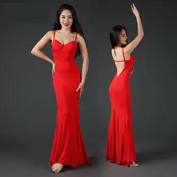 Spaghetti Strap Backless Placketing Modal Sexy Belly dance One-piece dress for women/female, performance wear costumes ZM186
Spaghetti Strap Backless Placketing Modal Sexy Belly dance One-piece dress for women/female, performance wear costumes ZM186