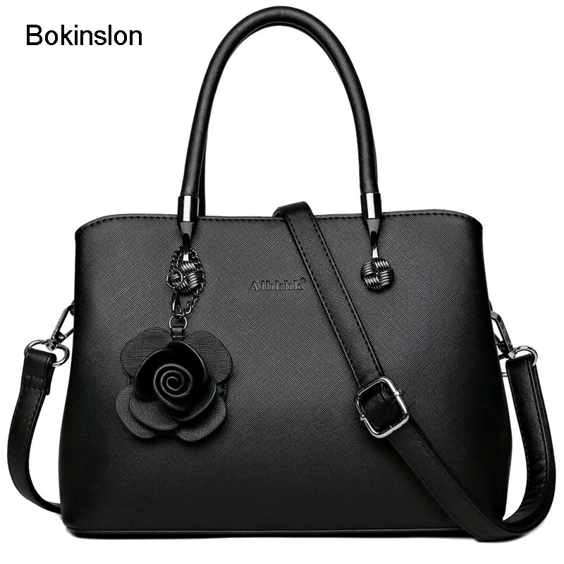 Bokinslon Women Handbags Fashion PU Leather Solid Color Ladies Shoulder Bags Casual Temperament Crossbody Bags Female
Bokinslon Women Handbags Fashion PU Leather Solid Color Ladies Shoulder Bags Casual Temperament Crossbody Bags Female