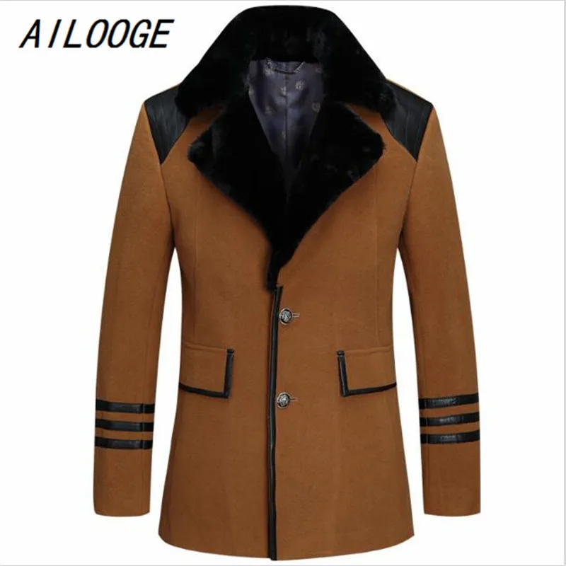 AILOOGE The New Men Coat 2017 New Men's Trench Coat Long Sleeves Slim-fit Single-breasted Men Fashion Trench Coat
AILOOGE The New Men Coat 2017 New Men's Trench Coat Long Sleeves Slim-fit Single-breasted Men Fashion Trench Coat