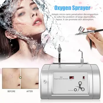 Oxygen Injection Machine Hydrate Jet Injection Spray Skin Rejuvenation Beauty Machine Facial Care Tools Beauty Salon Machine