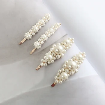 Elastic Hair Claws Imitation Pearl Women Lady Headwear Accessories for Girl Hairpins Plastic Barrette
Elastic Hair Claws Imitation Pearl Women Lady Headwear Accessories for Girl Hairpins Plastic Barrette