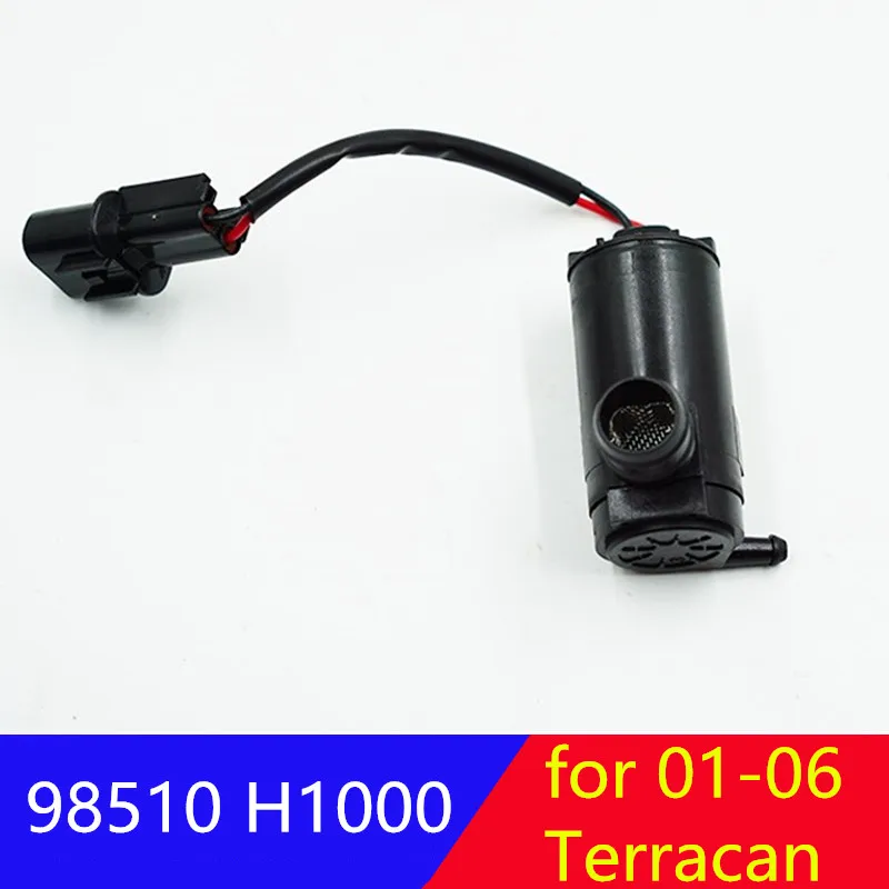 98510H1000 Genuine front Windshield Washer Fluid Pump for Hyundai Terracan 2001-2006 98510H1000
98510H1000 Genuine front Windshield Washer Fluid Pump for Hyundai Terracan 2001-2006 98510H1000