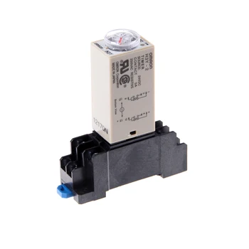 1set H3Y-2 AC 220V Delay Timer Time Relay 0 - 60 Second With Base High Quality Time Relay With Socket
1set H3Y-2 AC 220V Delay Timer Time Relay 0 - 60 Second With Base High Quality Time Relay With Socket