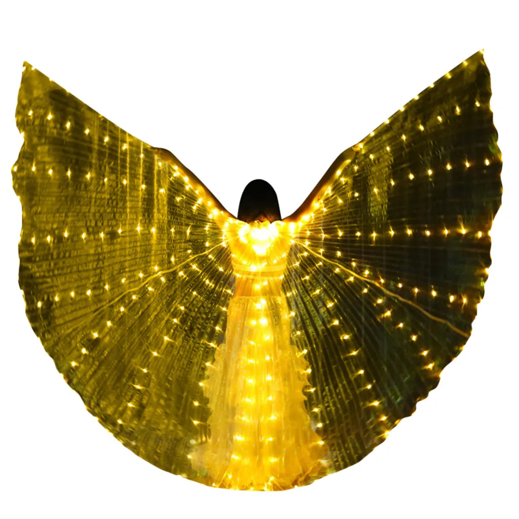Women LED Belly Dance Wings Colorful Butterfly Wings with Telescopic Stick Stage Dance Wear Dance Costume roupa feminina
Women LED Belly Dance Wings Colorful Butterfly Wings with Telescopic Stick Stage Dance Wear Dance Costume roupa feminina