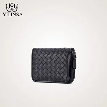 Fashion Bifold Card Holder Wallet Sheepskin Genuine Leather Unisex Short Standard Purse High Quality Handbags Zipper Wallets
Fashion Bifold Card Holder Wallet Sheepskin Genuine Leather Unisex Short Standard Purse High Quality Handbags Zipper Wallets