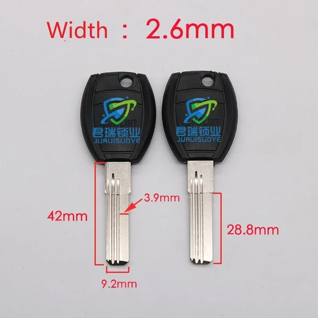 JF081 Super B Blank key embryo double row curve slot key embryo long 42MM (10pcs) Free Shipping
JF081 Super B Blank key embryo double row curve slot key embryo long 42MM (10pcs) Free Shipping