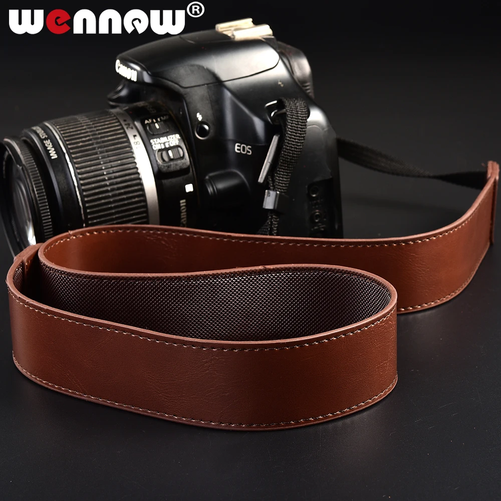 Ремешок из искусственной кожи для камеры Nikon Canon Sony Pentax Panasonic запасные части