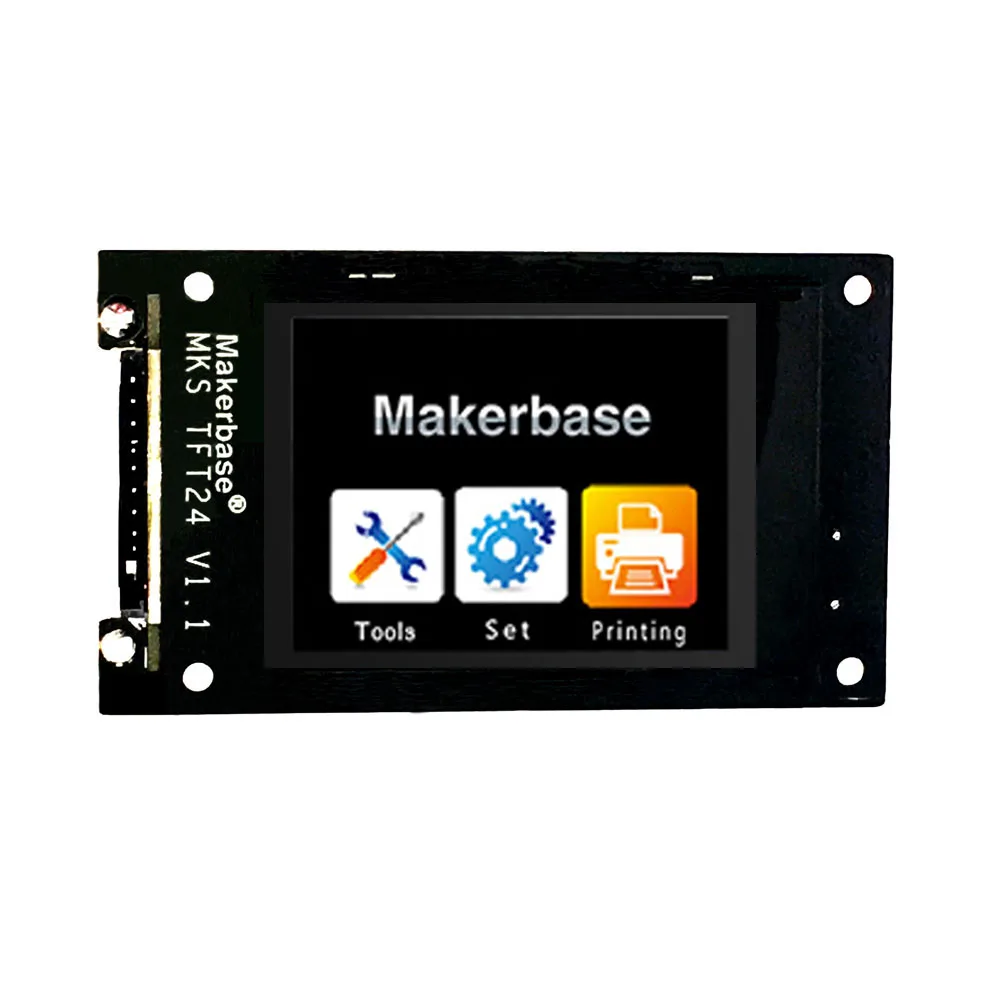 MKS TFT24 touch screen smart controller display 3D Printer lcd splash screen support wifi APP Cloud printing multi-language
MKS TFT24 touch screen smart controller display 3D Printer lcd splash screen support wifi APP Cloud printing multi-language