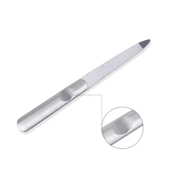 1 Pcs Professional Stainless Steel Nail File Double Side Fold Grinding Rod Manicure Pedicure Scrub Nail Arts Tools Nail Files
1 Pcs Professional Stainless Steel Nail File Double Side Fold Grinding Rod Manicure Pedicure Scrub Nail Arts Tools Nail Files