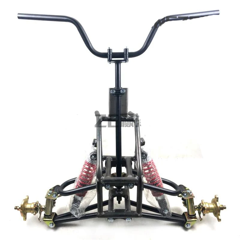 Buggy ATV GO KART KARTING UTV Handlebar Front Steering Wheel Suspension Structure Support Swingarms With Shock Absorbers
Buggy ATV GO KART KARTING UTV Handlebar Front Steering Wheel Suspension Structure Support Swingarms With Shock Absorbers