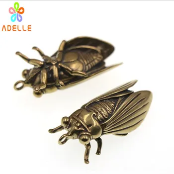 2x 100% Solid Brass Chinese Cicada Vintage Carving Handmade Keyring Car Accessory DIY Jelwery Pendant Gift Finding Free Shipping
2x 100% Solid Brass Chinese Cicada Vintage Carving Handmade Keyring Car Accessory DIY Jelwery Pendant Gift Finding Free Shipping