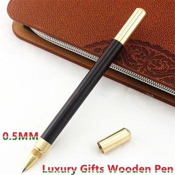 Rollerball Pens Gift Metal Wooden Smooth Writing Medium Point 0.5mm Black Ink Refill Ballpoint Pens Office Supplies
Rollerball Pens Gift Metal Wooden Smooth Writing Medium Point 0.5mm Black Ink Refill Ballpoint Pens Office Supplies