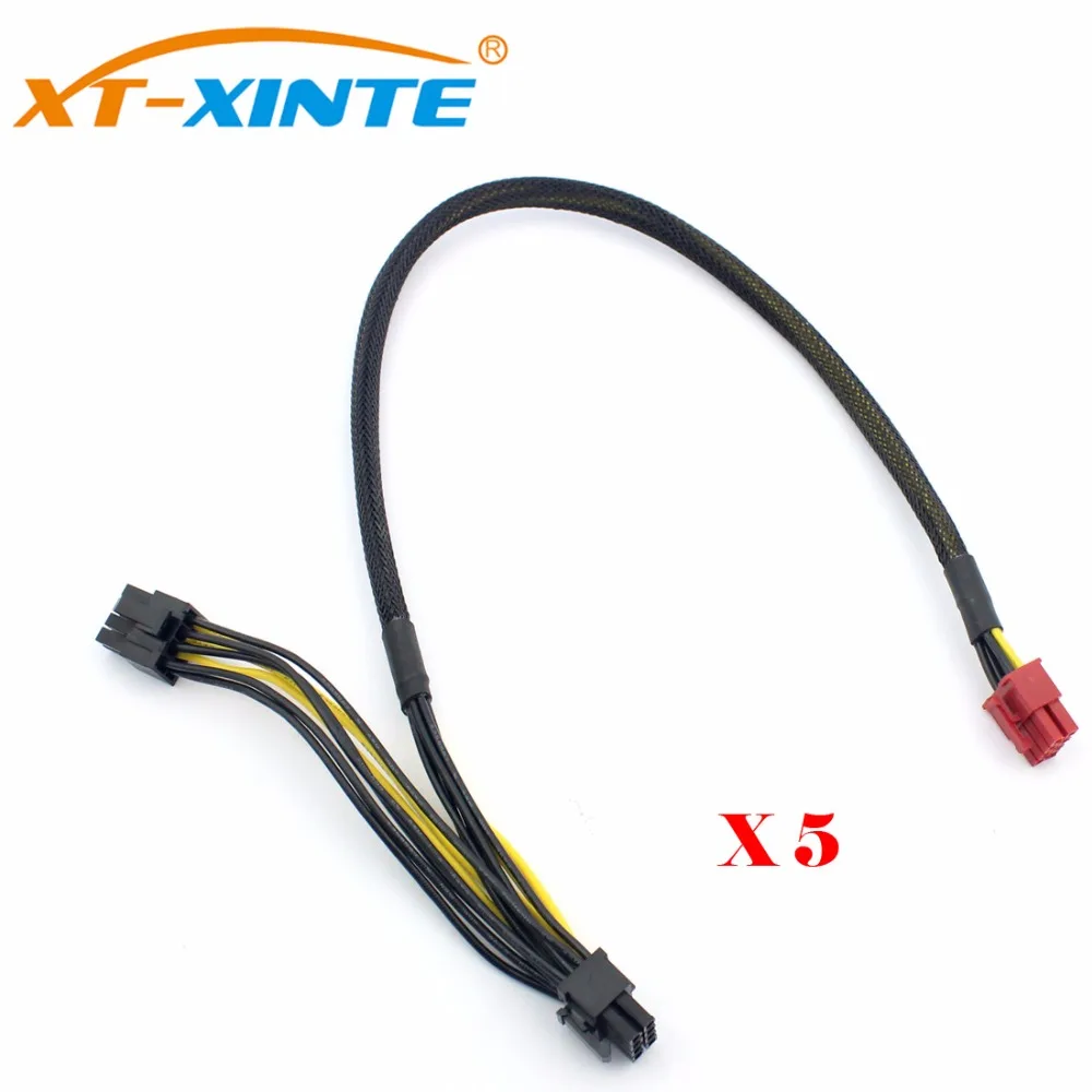 XT-XINTE 5PCS PCI-E 8pin to Dual 8pin Power Cable Graphics Card Modular Cable Adapter 18AWG Wire 50cm for Antec ECO TP NP Series
XT-XINTE 5PCS PCI-E 8pin to Dual 8pin Power Cable Graphics Card Modular Cable Adapter 18AWG Wire 50cm for Antec ECO TP NP Series