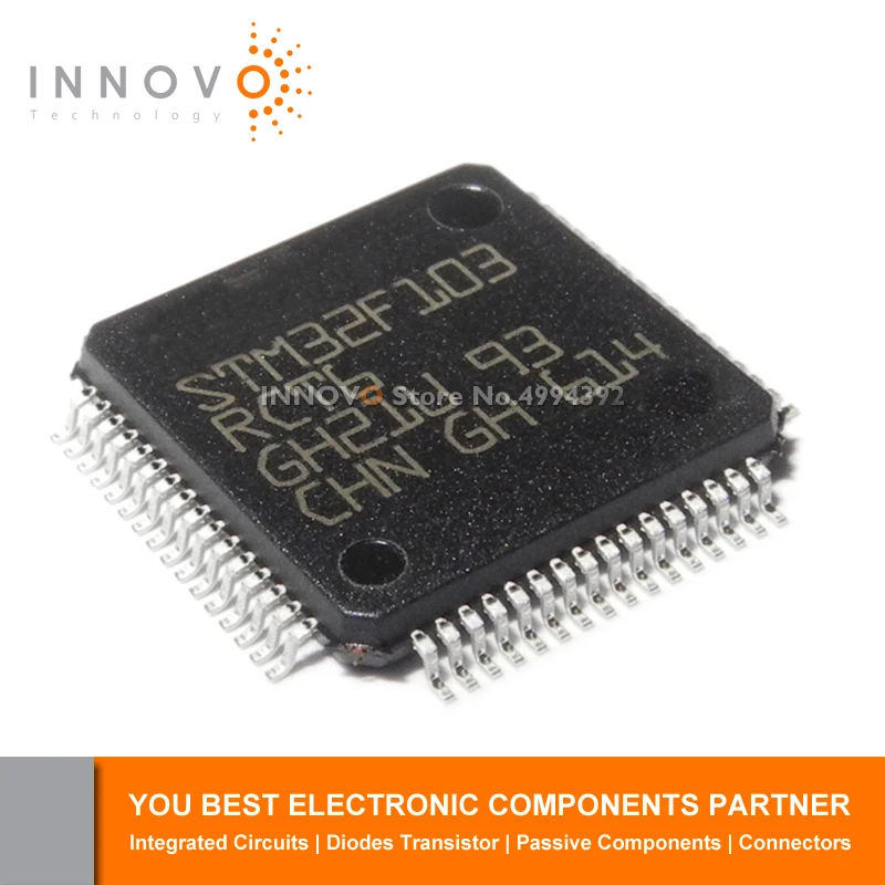 INNOVO 2 шт./лот Бесплатная доставка STM32F103RCT6 STM32F103RC LQFP64 новый оригинальный
INNOVO 2 шт./лот Бесплатная доставка STM32F103RCT6 STM32F103RC LQFP64 новый оригинальный